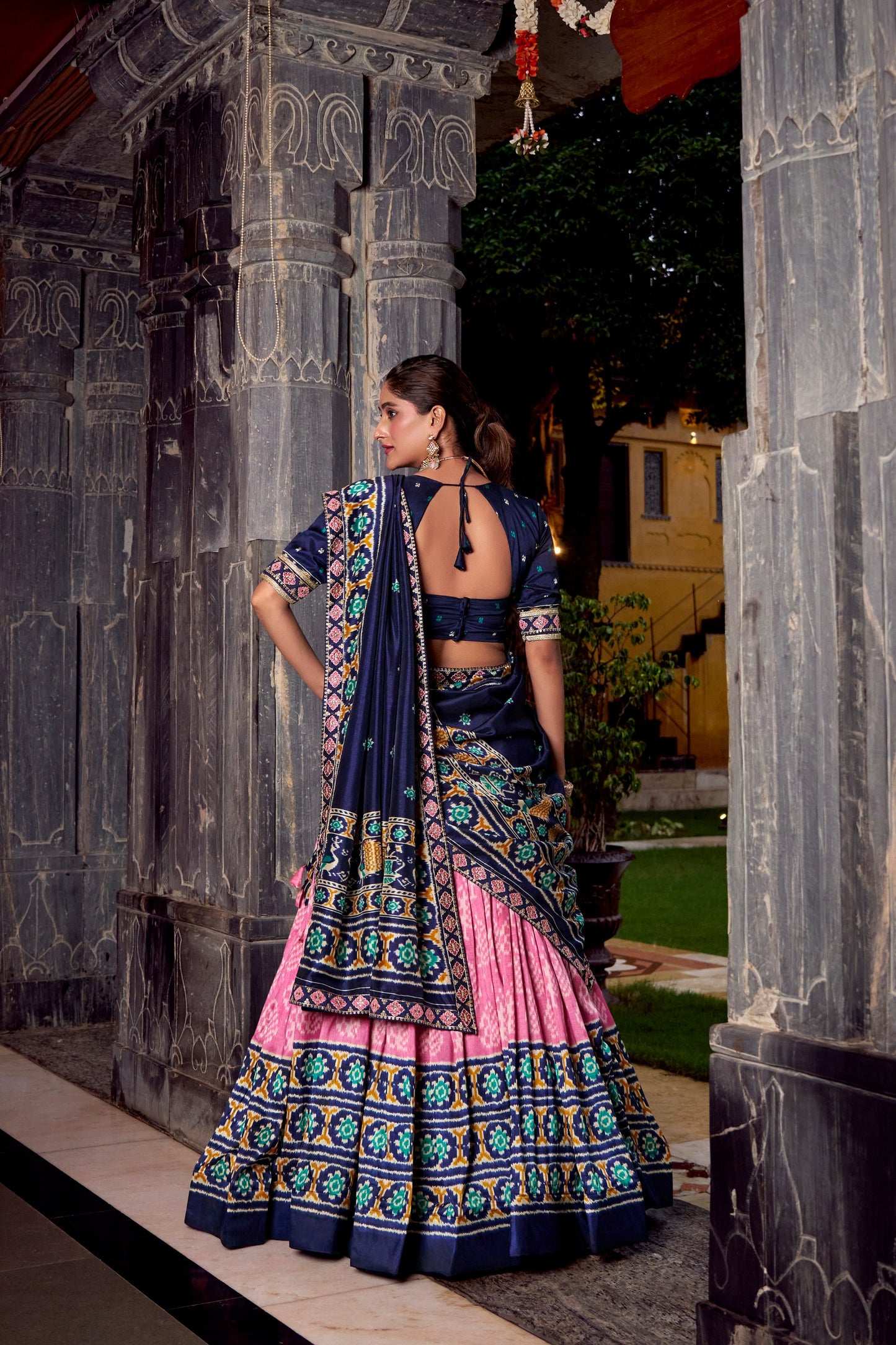 Tassar Silk Chaniya Choli