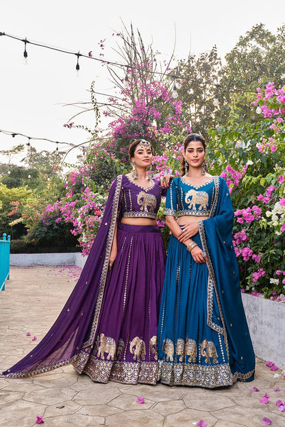 Vichitra Silk Wedding Choli