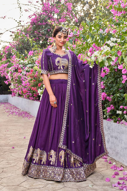 Vichitra Silk Wedding Choli
