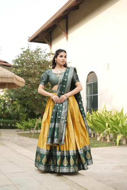 Silk Pattu  Lehenga Choli
