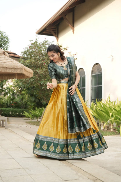 Silk Pattu  Lehenga Choli