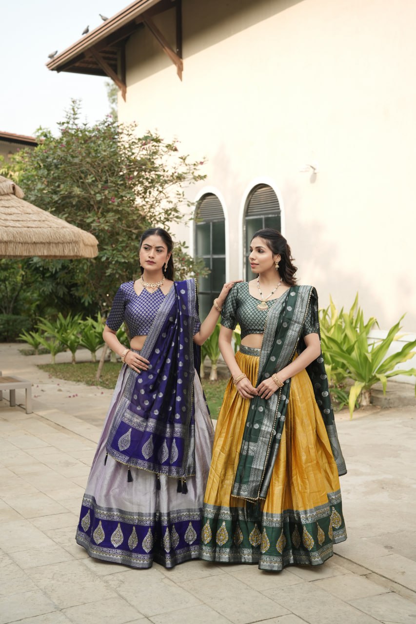 Silk Pattu  Lehenga Choli