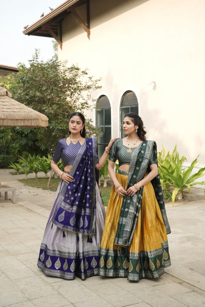 Silk Pattu  Lehenga Choli
