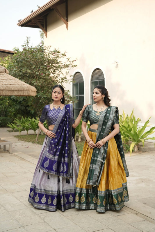 Silk Pattu  Lehenga Choli