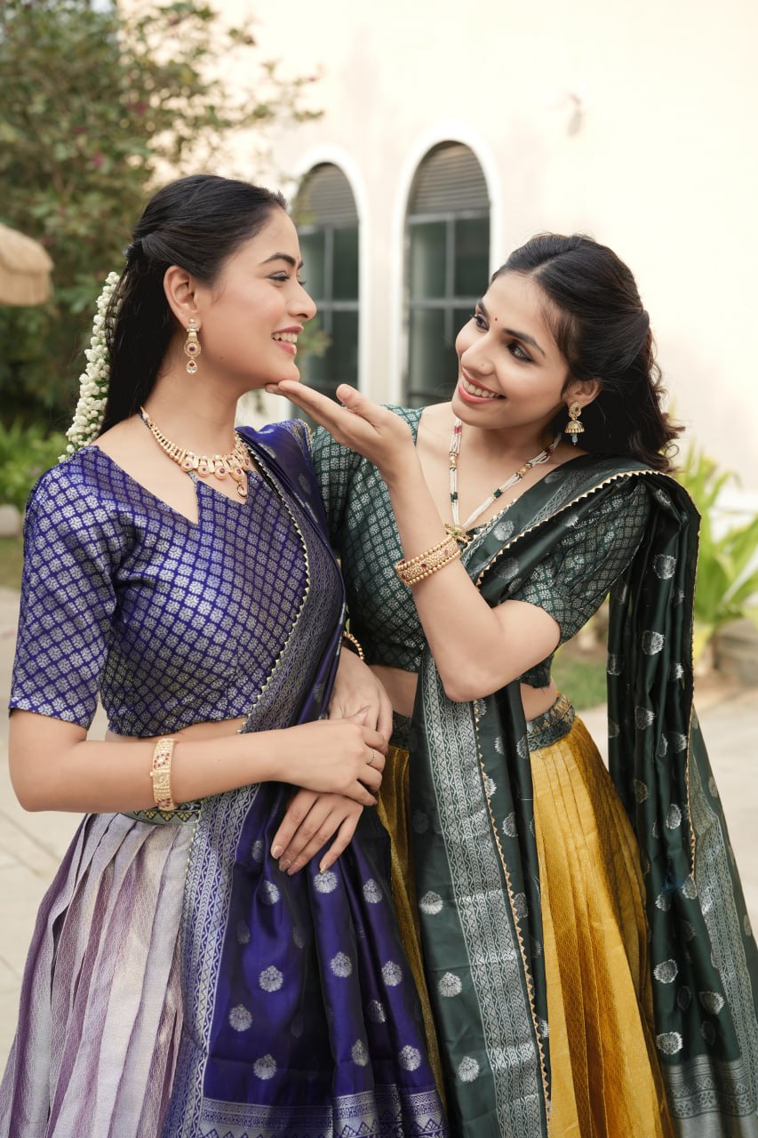 Silk Pattu  Lehenga Choli