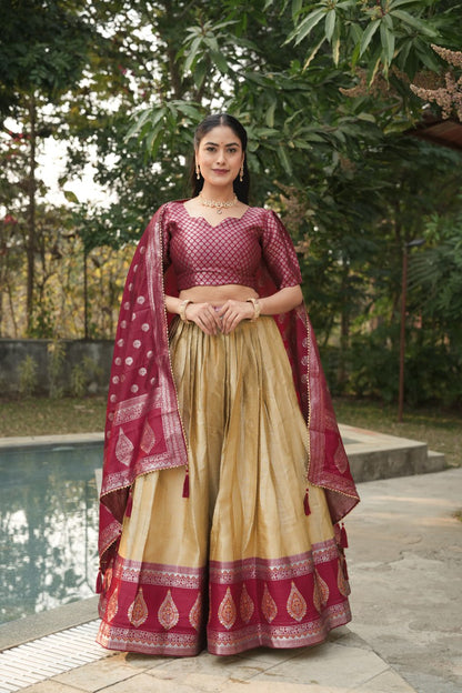 Silk Pattu  Lehenga Choli