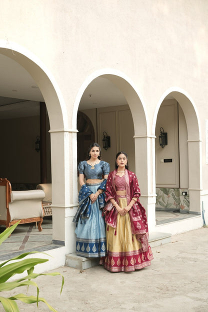 Silk Pattu  Lehenga Choli