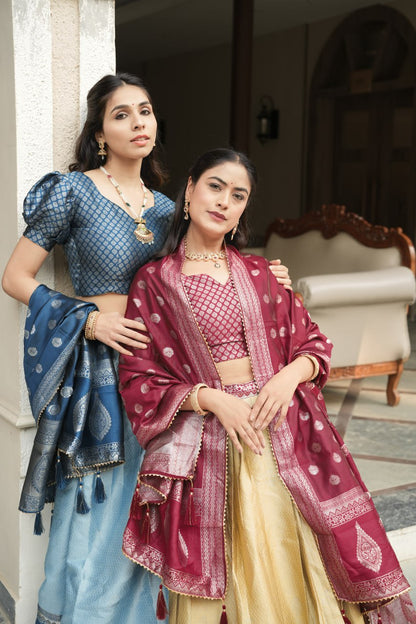 Silk Pattu  Lehenga Choli