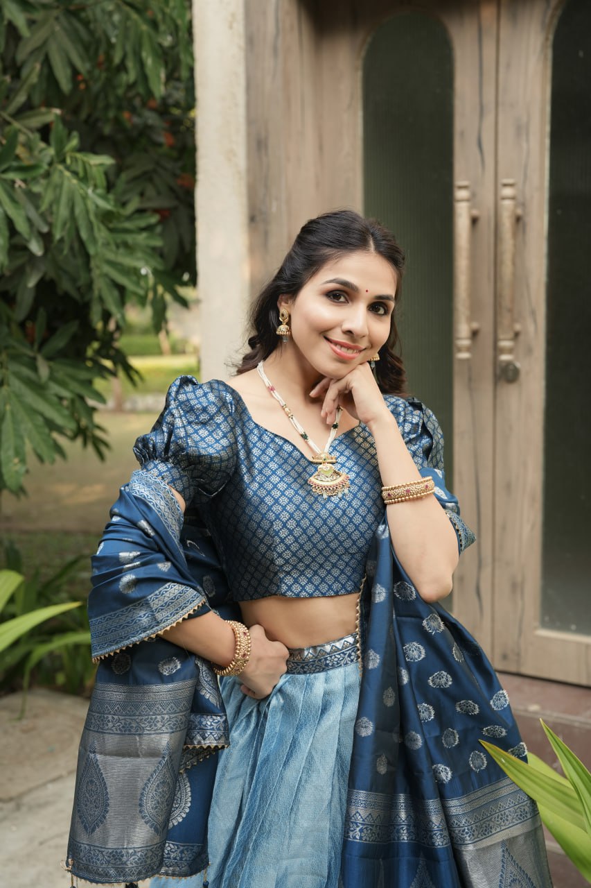 Silk Pattu  Lehenga Choli