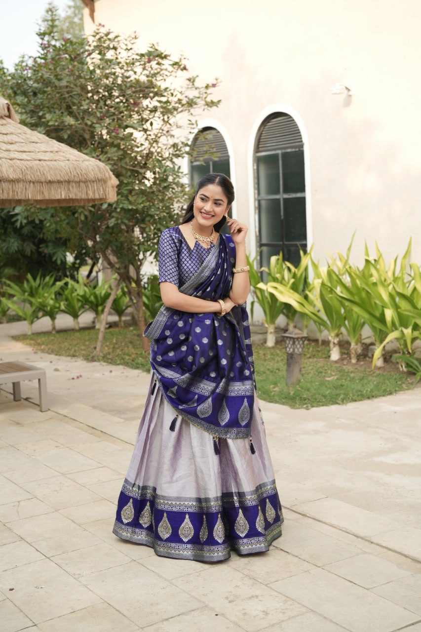 Silk Pattu  Lehenga Choli