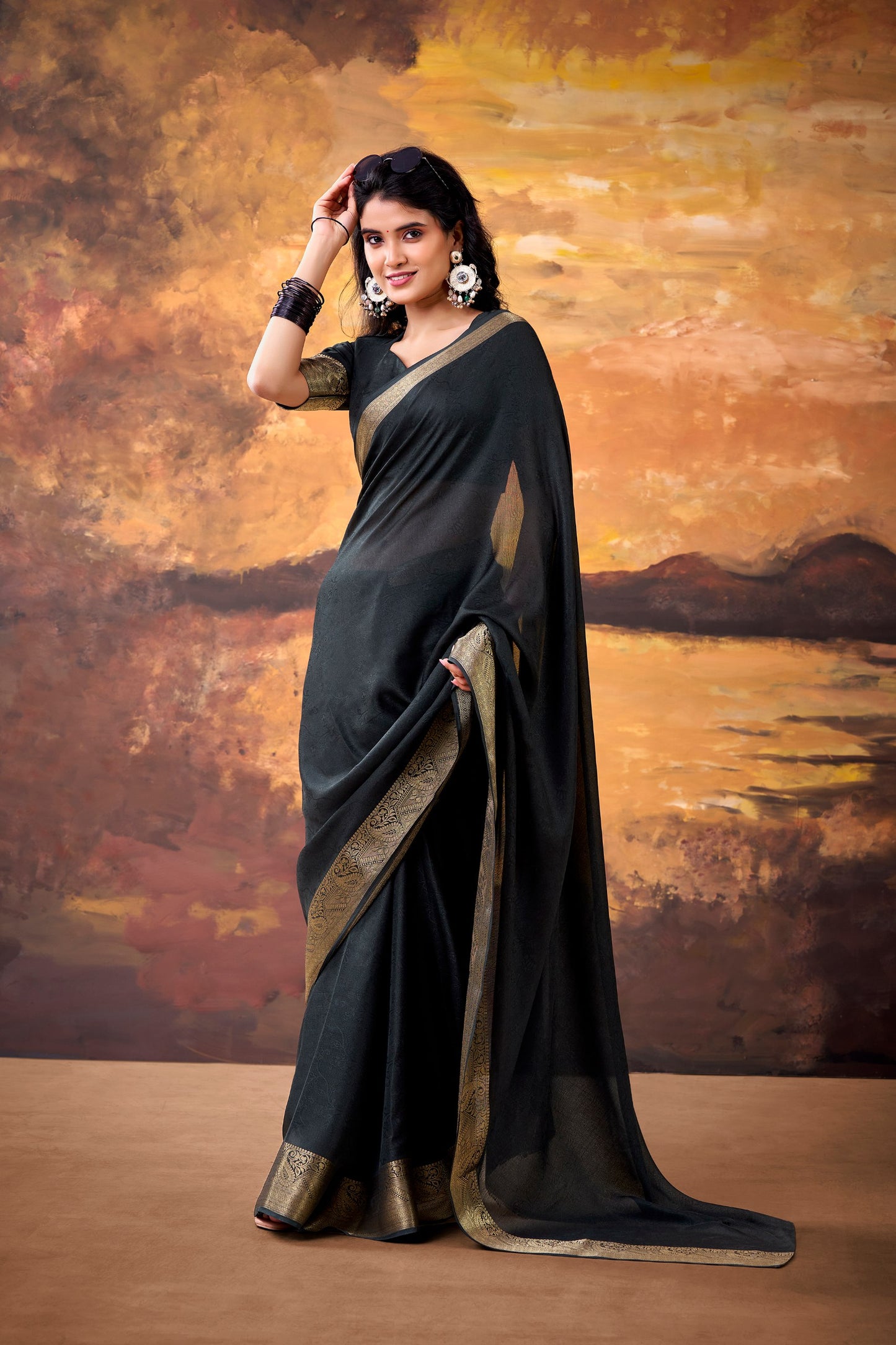 Lightweight Mass Mello Saree