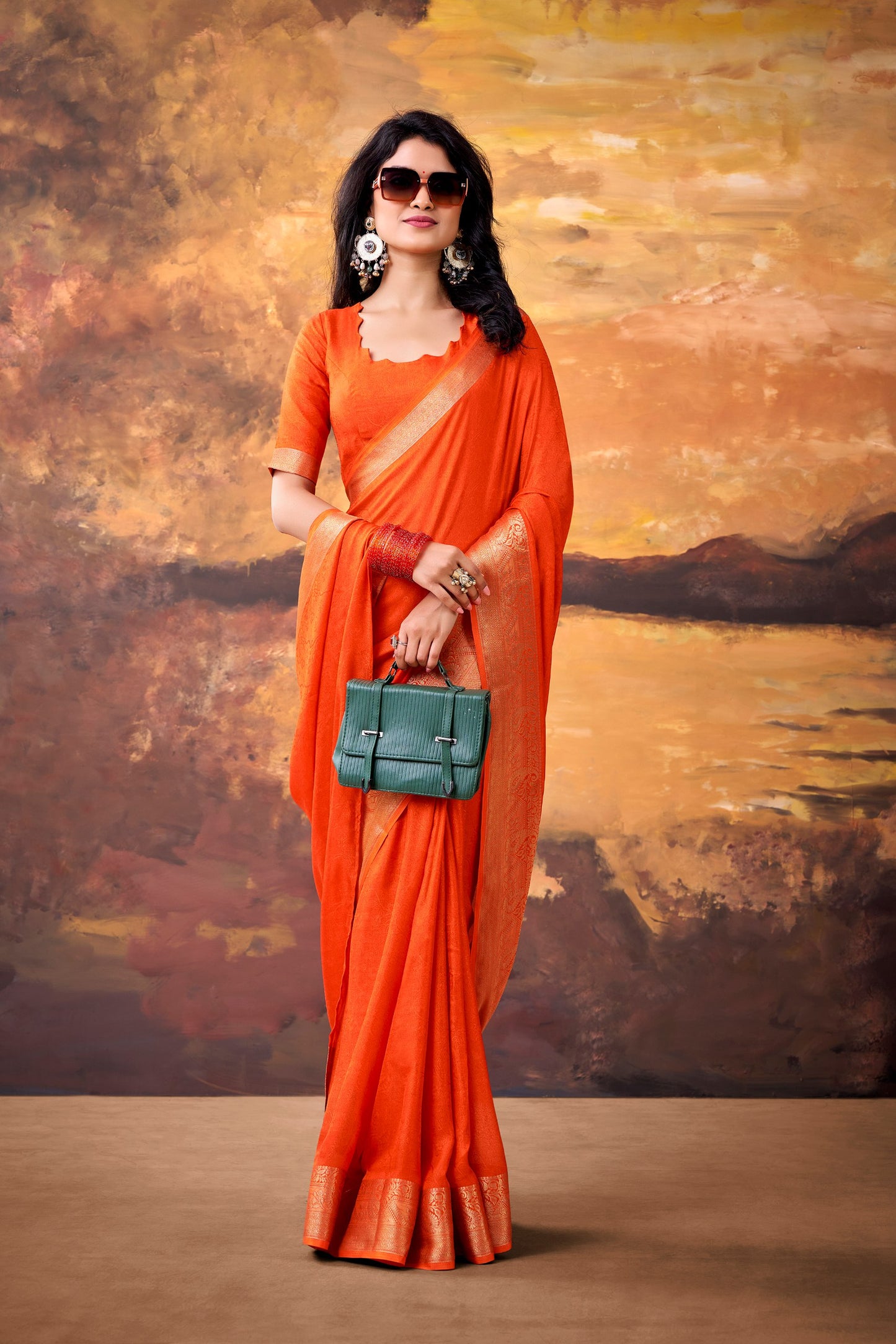 Lightweight Mass Mello Saree