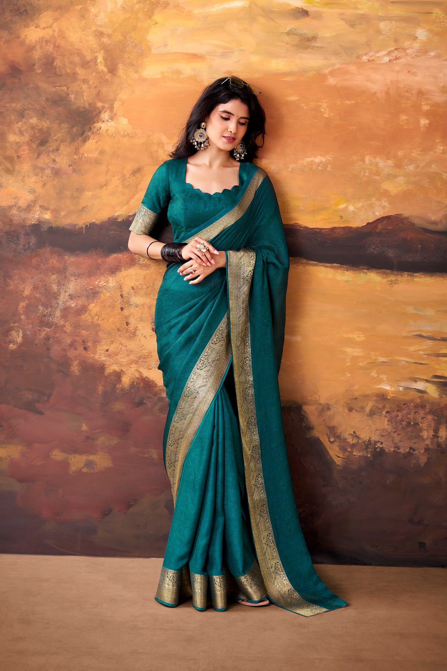 Lightweight Mass Mello Saree