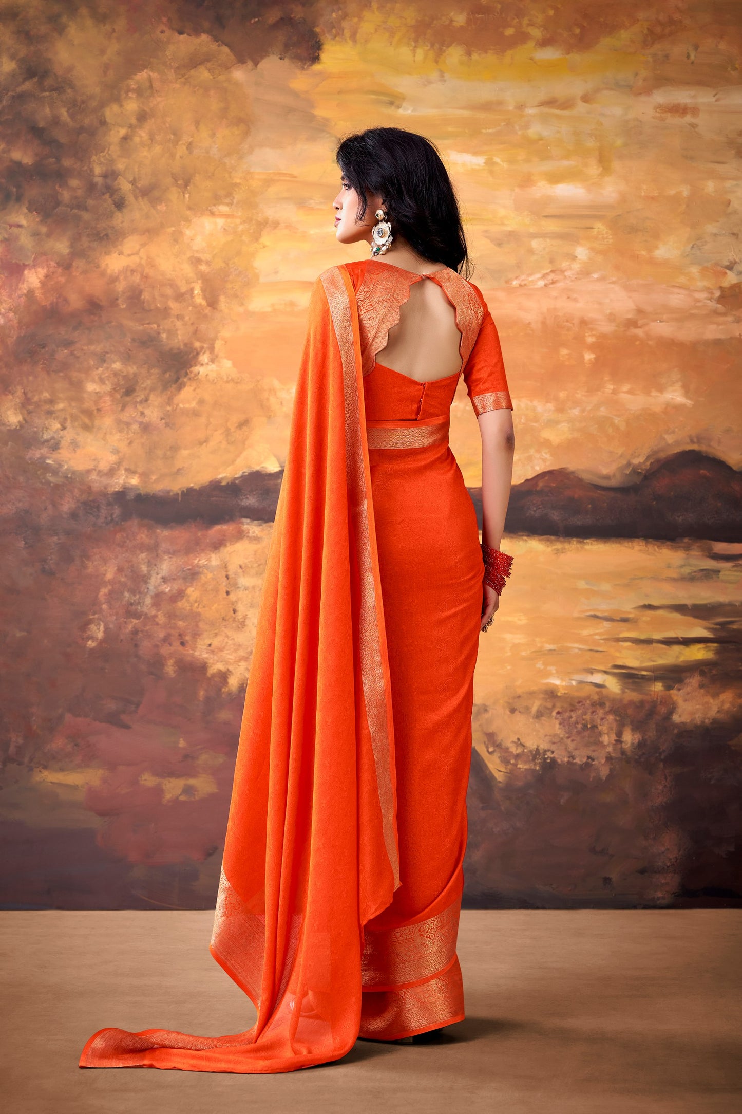 Lightweight Mass Mello Saree
