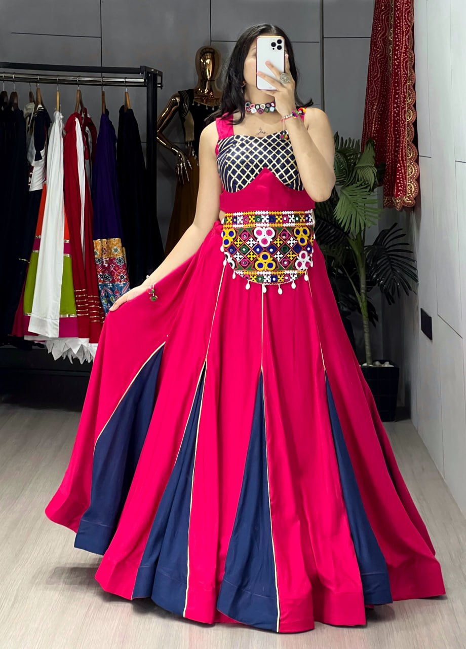 Ethnic Women Pure RayonCotton Lehenga Sets