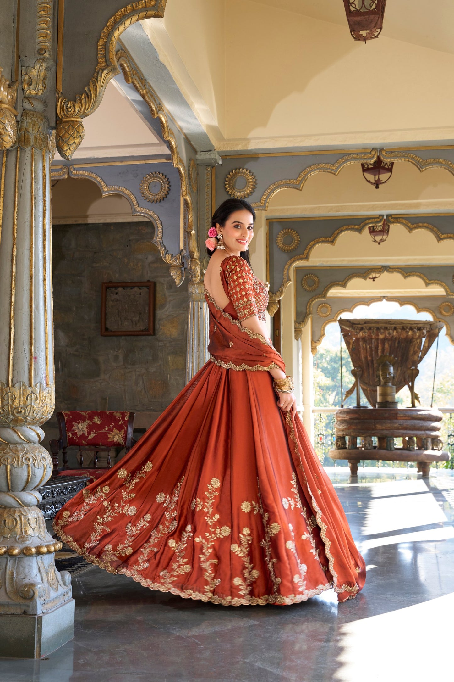 Wedding Special Lehenga | Rangoli Silk