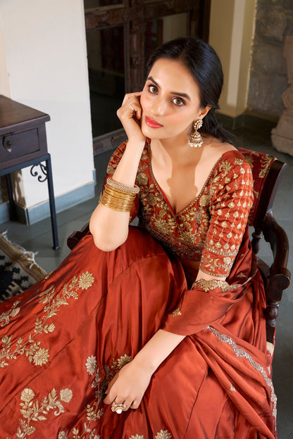 Wedding Special Lehenga | Rangoli Silk