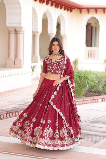 Vichitra Silk Wedding Choli