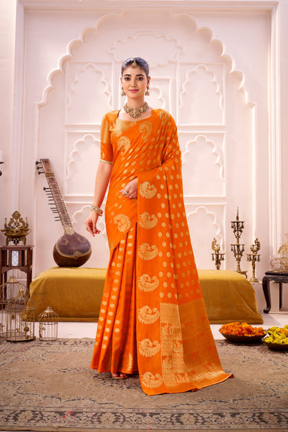 Roop Silk woven Saree