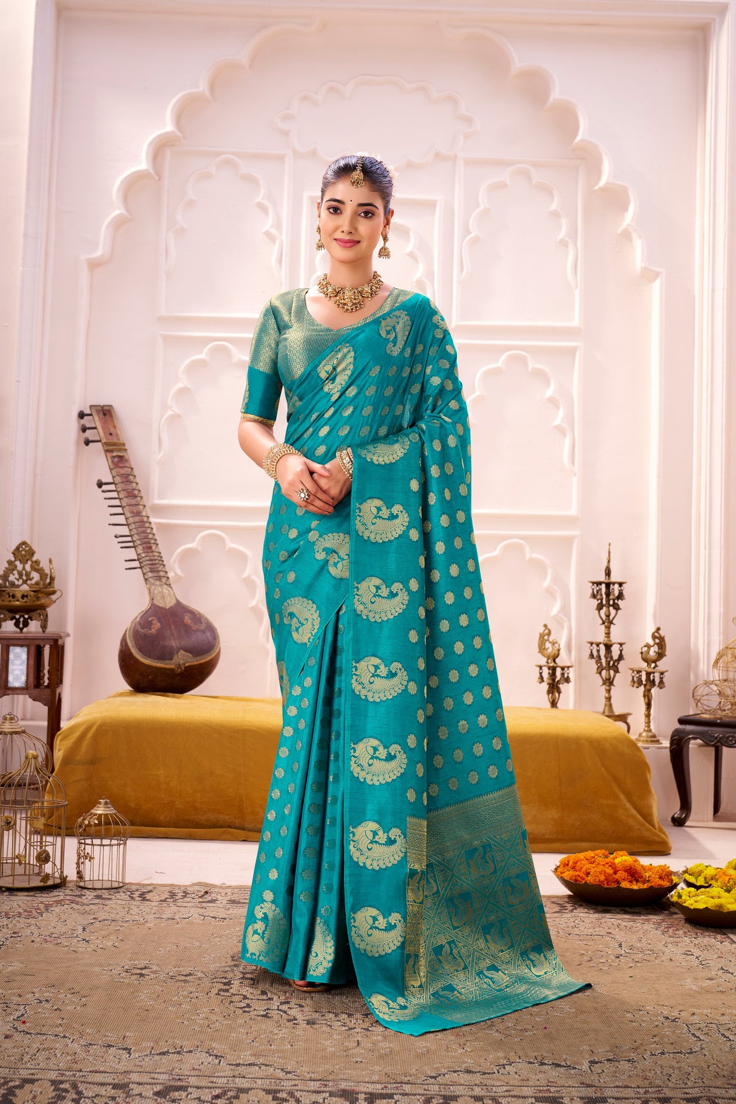 Roop Silk woven Saree