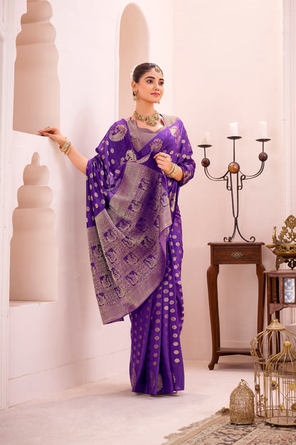Roop Silk woven Saree