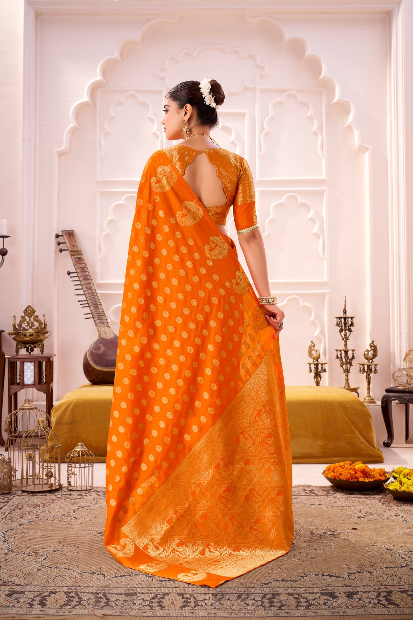 Roop Silk woven Saree