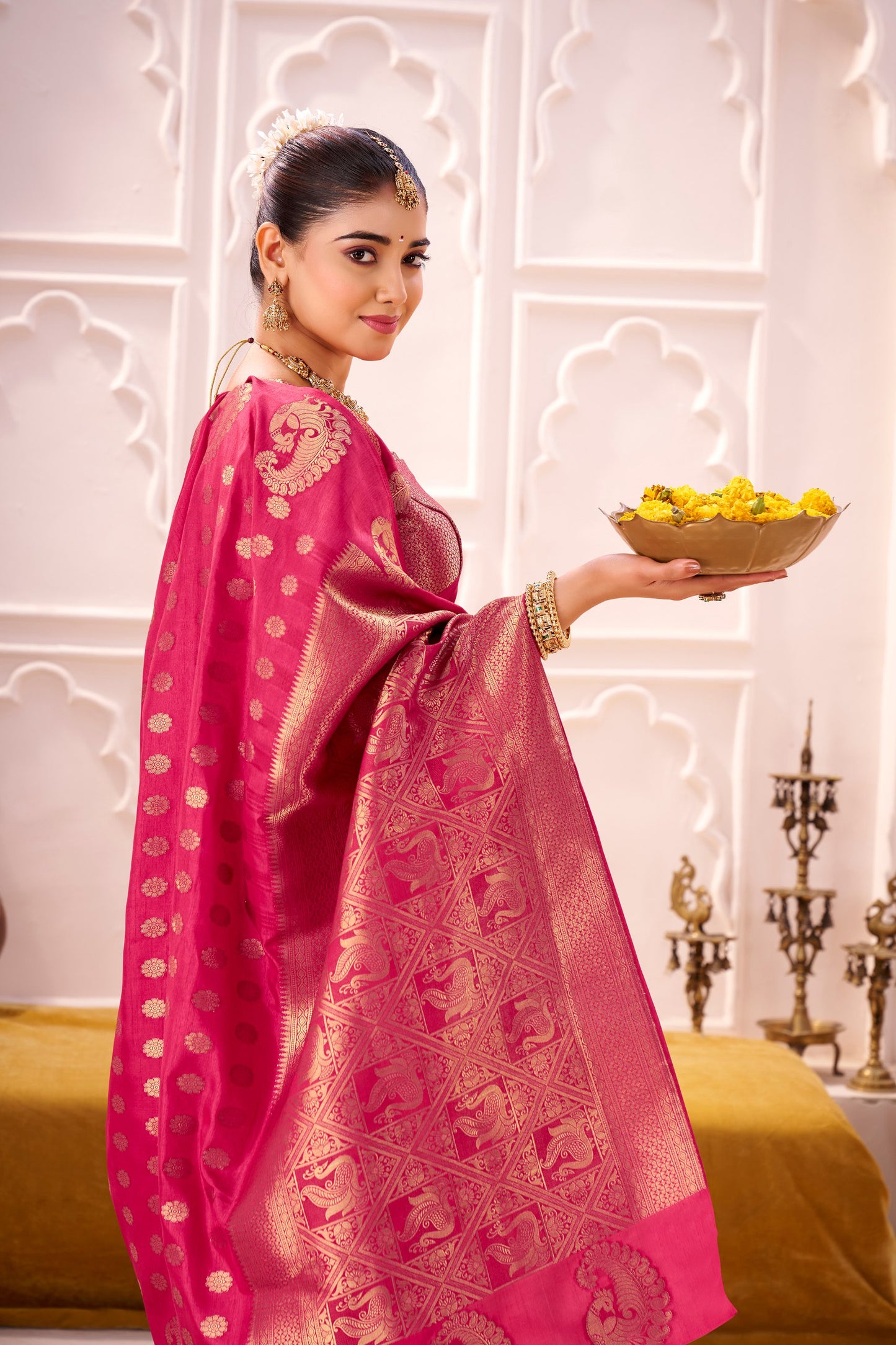 Roop Silk woven Saree