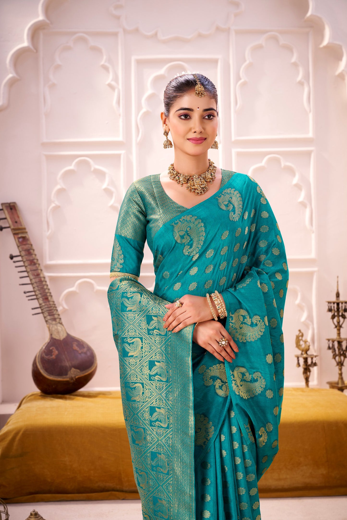 Roop Silk woven Saree