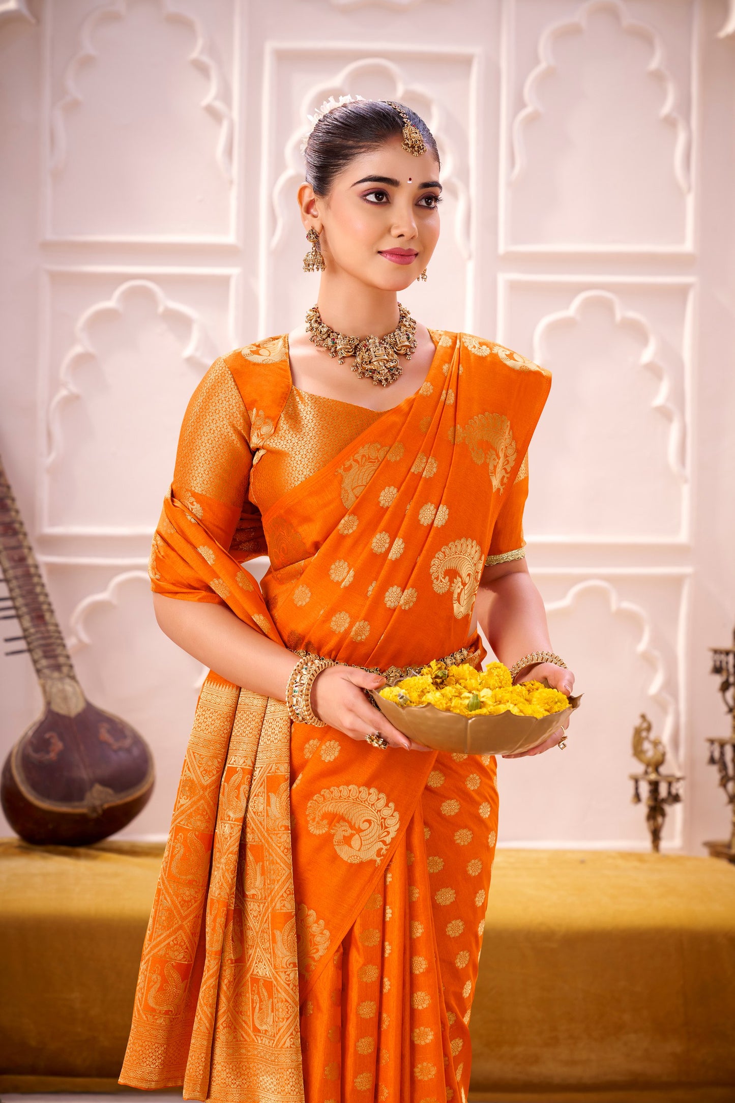 Roop Silk woven Saree