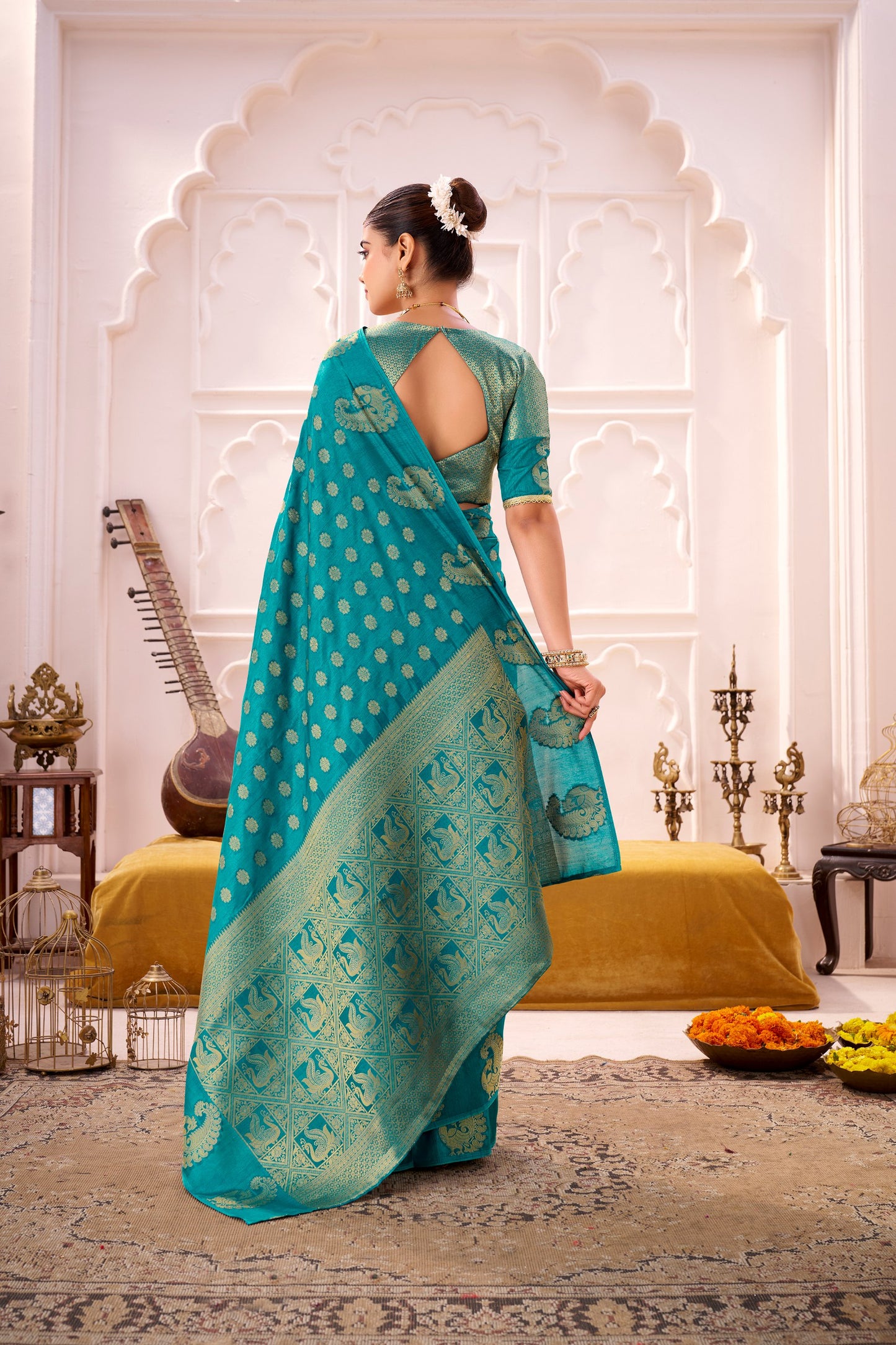 Roop Silk woven Saree