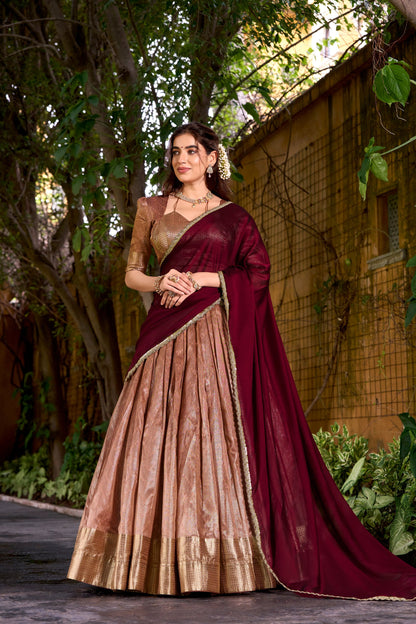 South Indian Style Lehenga
