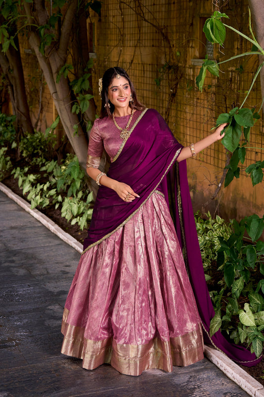 South Indian Style Lehenga
