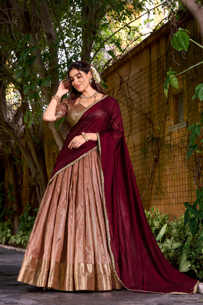 South Indian Style Lehenga