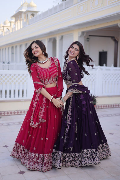Fox Blooming Wedding Lehenga