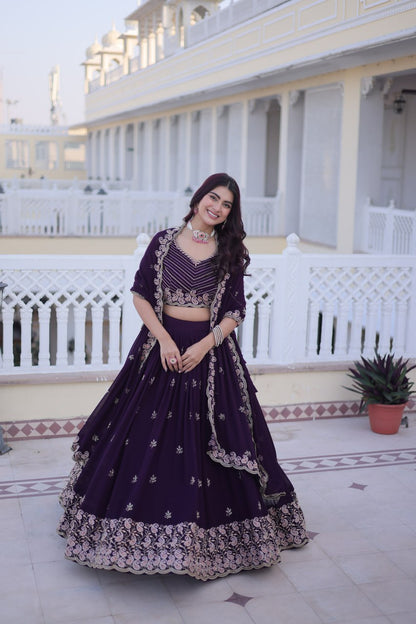Fox Blooming Wedding Lehenga
