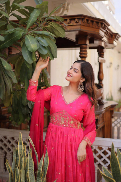 GOWN WITH DUPATTA SET