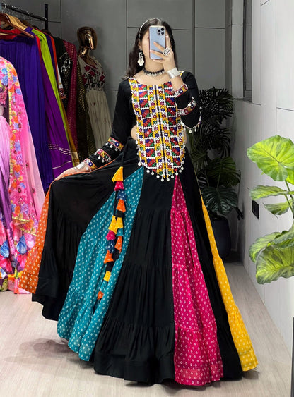 Ethnic Women Lehenga With Traditional Top | Navratri