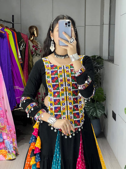 Ethnic Women Lehenga With Traditional Top | Navratri
