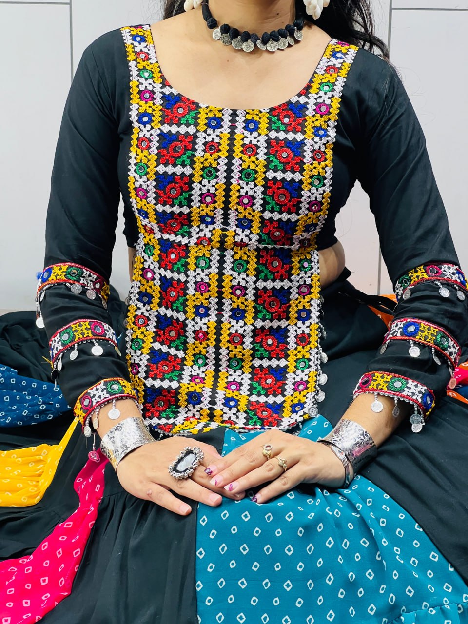 Ethnic Women Lehenga With Traditional Top | Navratri