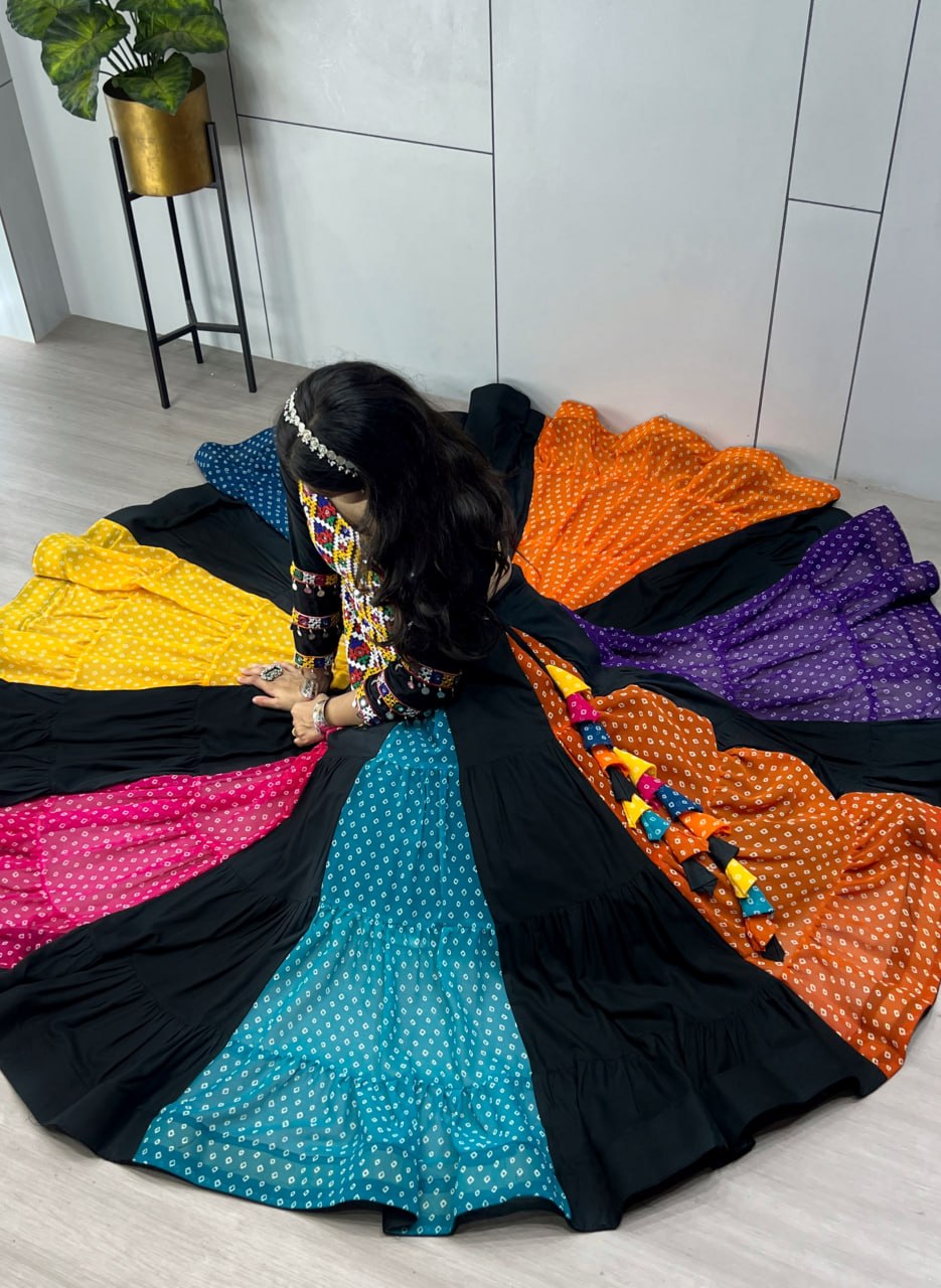 Ethnic Women Lehenga With Traditional Top | Navratri