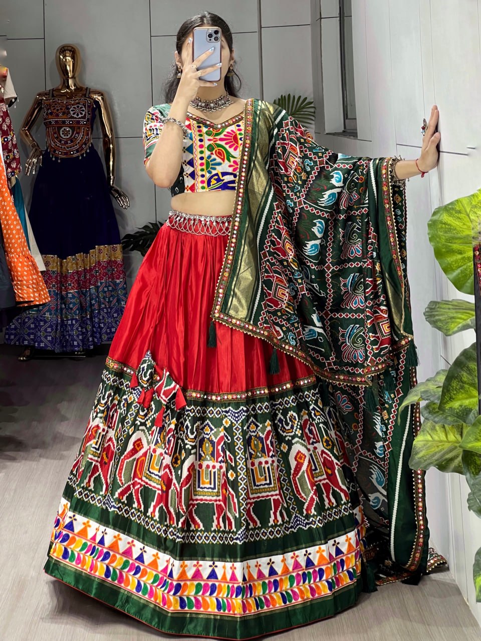 Patola Navratri Garba Choli Collection