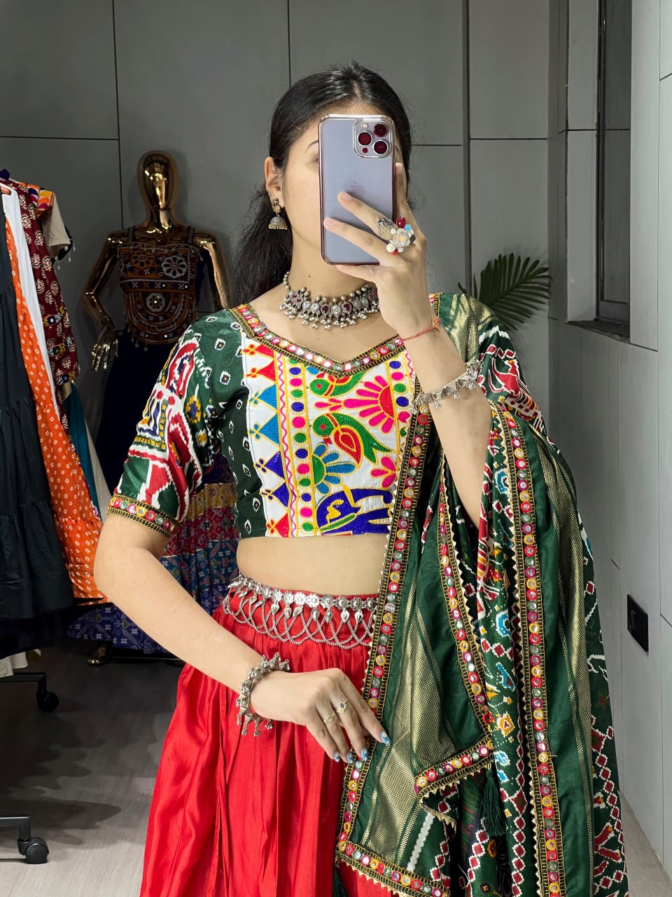 Patola Navratri Garba Choli Collection