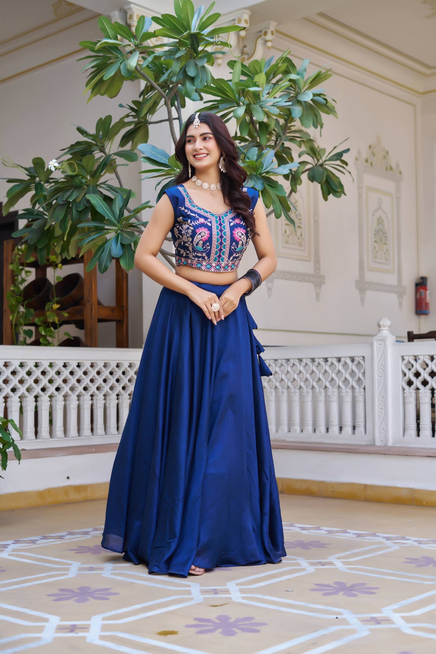 Indo Western Style Three Piece Set