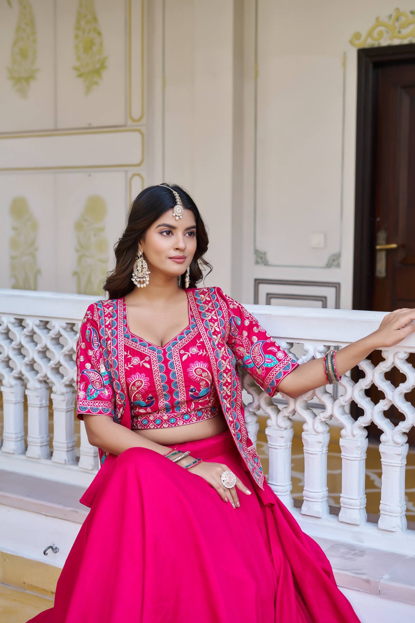 Indo Western Style Three Piece Set