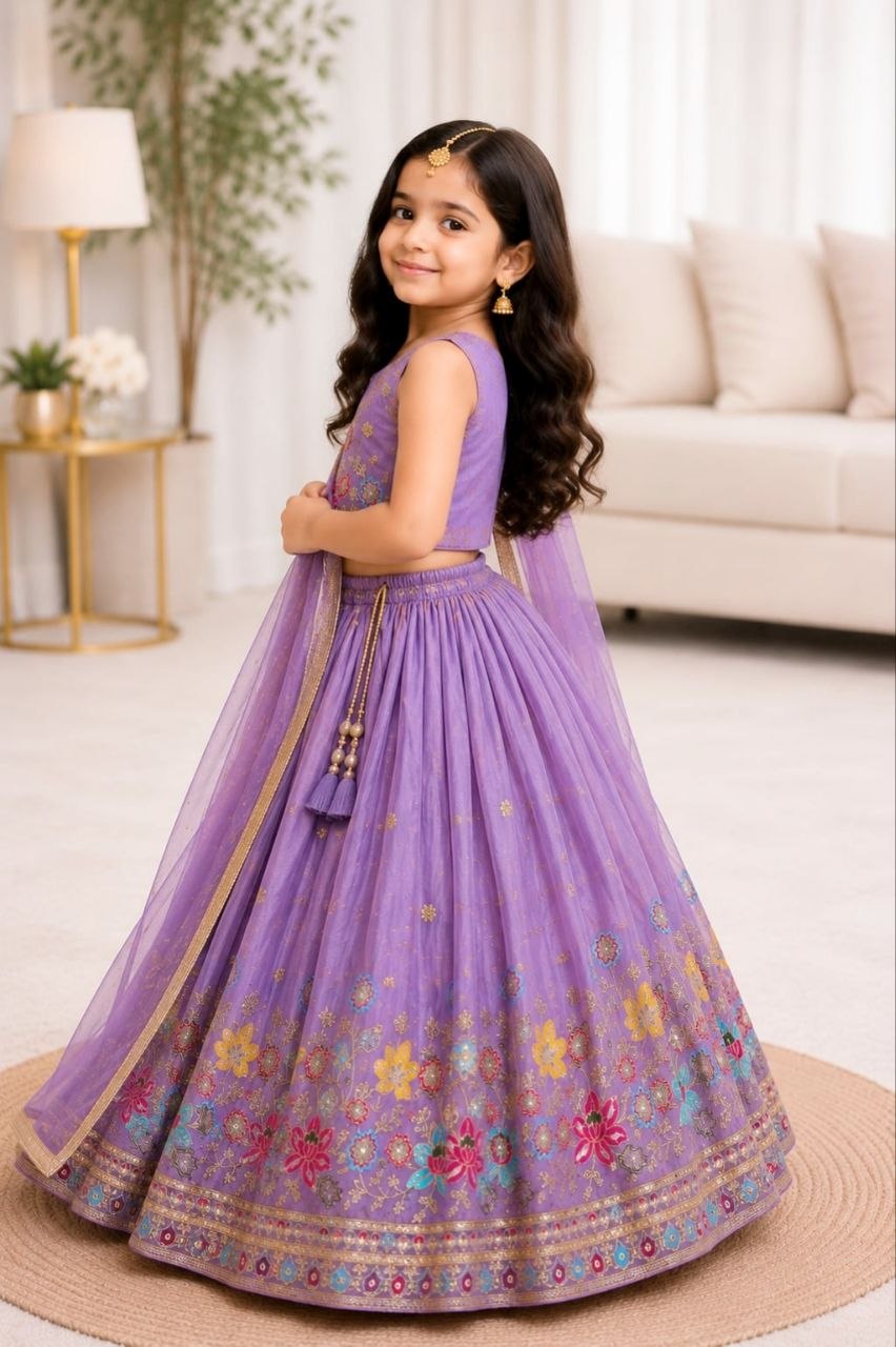 Wedding Special Kids Lehenga