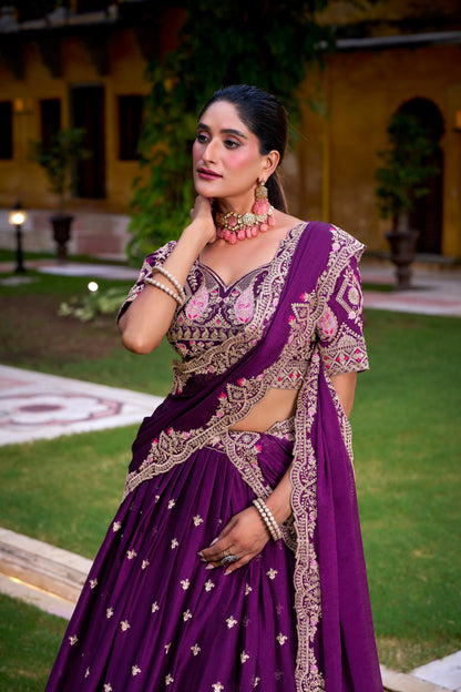 Rangoli Crush lehenga choli defines elegance