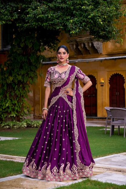 Rangoli Crush lehenga choli defines elegance