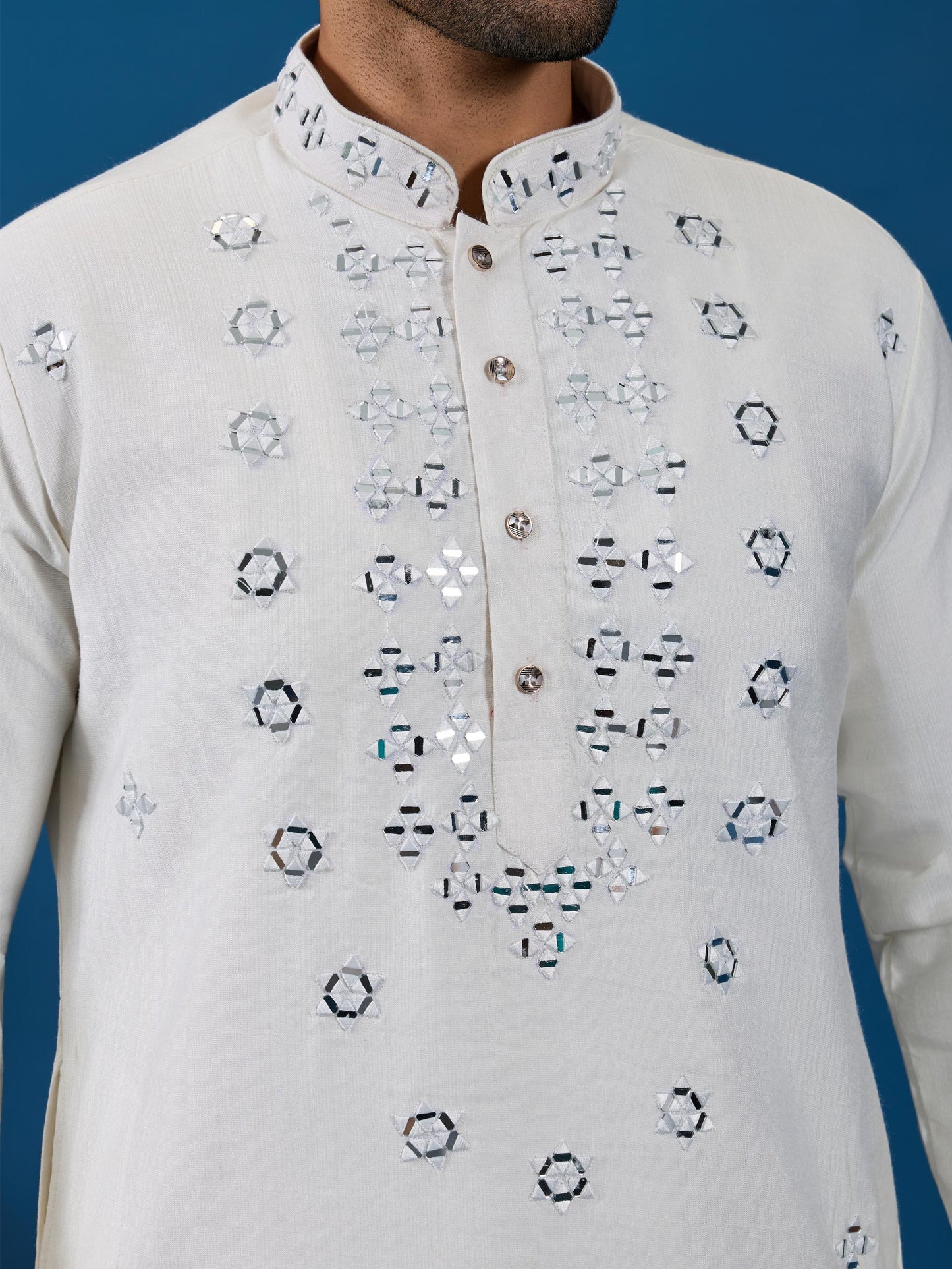 New Exclusive Festival Real Mirror Work Mens Wear Kurta Bottom Collection