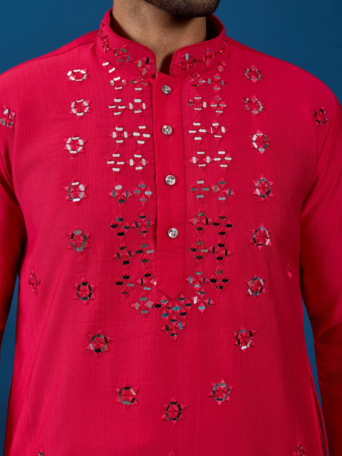 New Exclusive Festival Real Mirror Work Mens Wear Kurta Bottom Collection