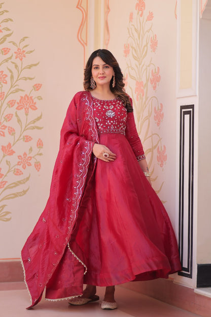 Wedding Special Gown with Dupatta